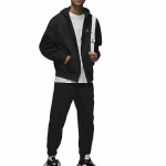 IB7232-010 Jordan Brooklyn Fleece Black Sail White