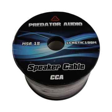 Акустический кабель Predator 18AWG 0.75мм² CCA медно-алюм. (100)