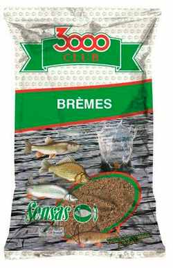 Прикормка Sensas 3000 Club BREMES 1кг