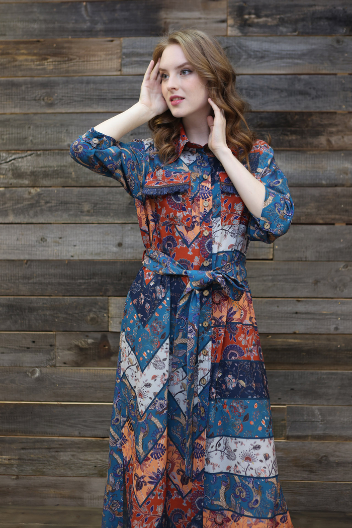 Dress "Gavan-2. Patchwork"