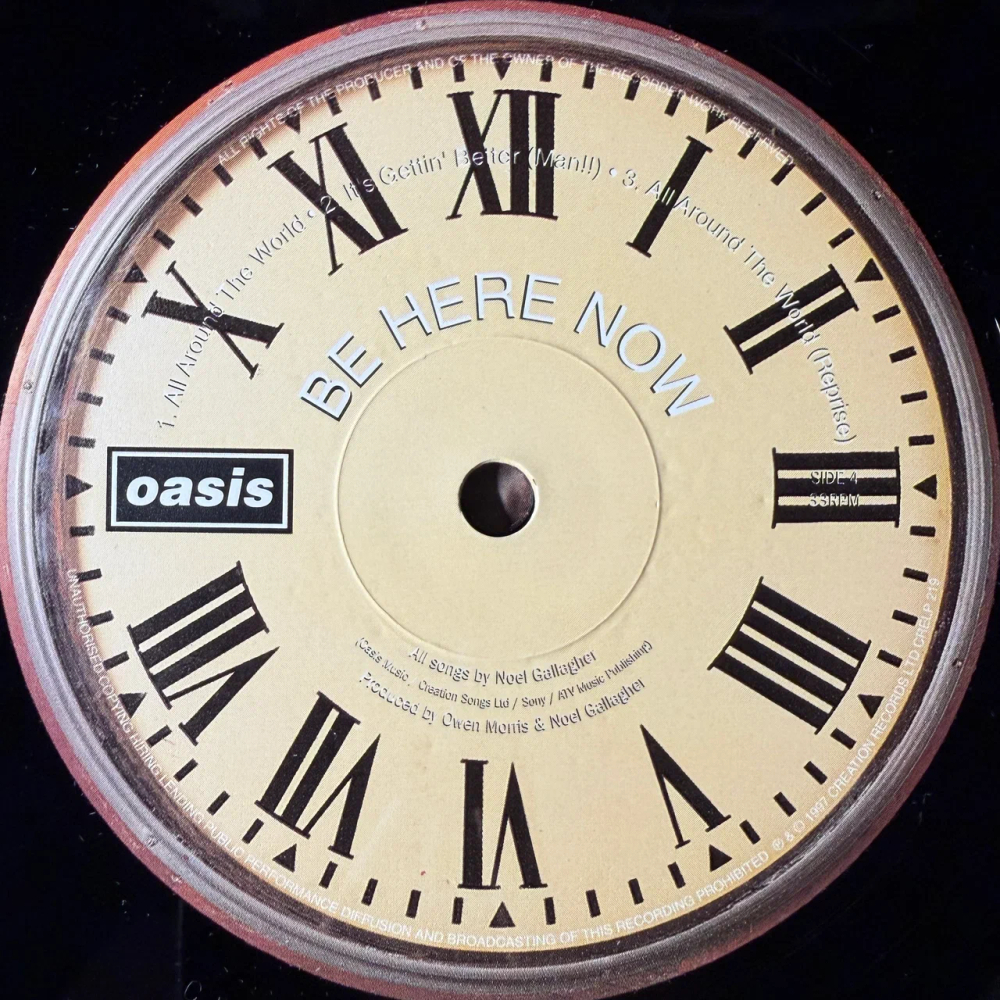 Oasis – Be Here Now 2LP (Англия 1997г.)