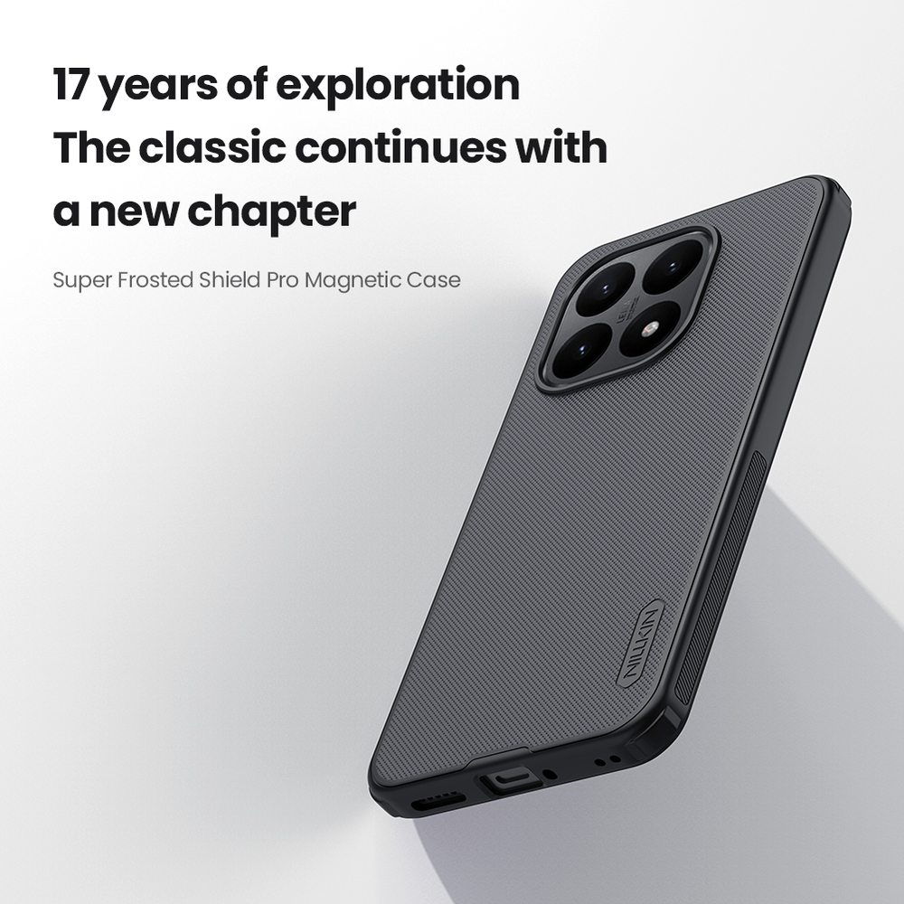 Чехол от Nillkin c встроенным круглым магнитом для Xiaomi 15T, серия Super Frosted Shield Pro Magnetic Case