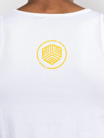 Майка спортивная Venum Octane White/Vibrant Yellow
