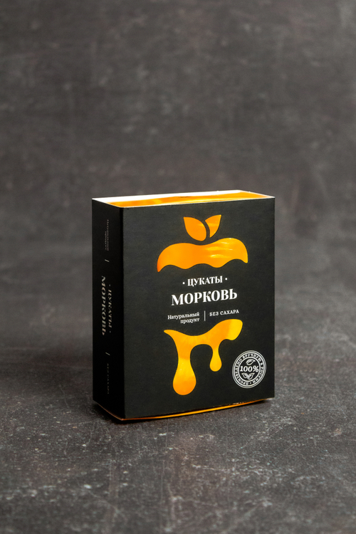 Морковь. Цукаты на сиропе топинамбура.