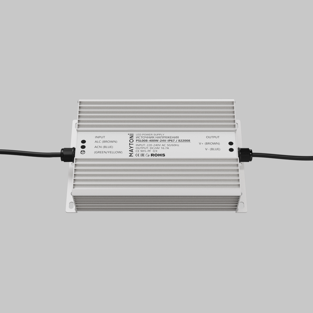 Источник напряжения Maytoni PSL008 24В 400Вт IP67 822008