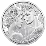 10 евро 2021 Австрия Роза (Серебро)