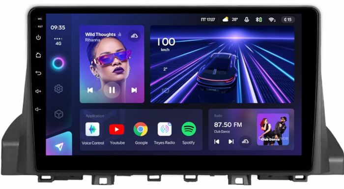 Магнитола для Москвич 3 и JAC JS4 2022-2024 - Teyes CC3 Android 10, Быстрая, CarPlay, SIM-слот
