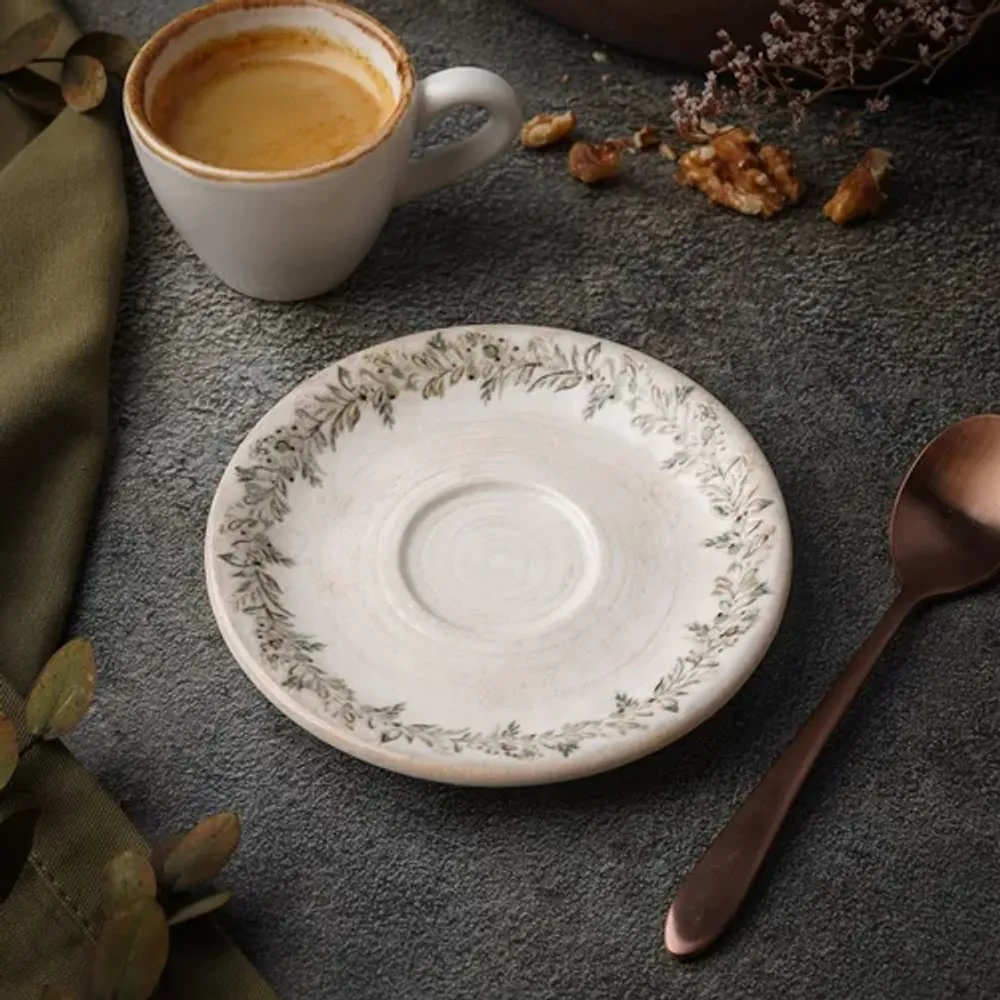 Блюдце d 12 см h1,9 см кофейное для чашки арт. 81222791 Oliva By Bone Innovation [6]