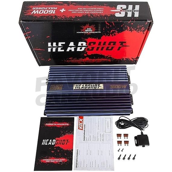 Усилитель Kicx HeadShot 1600