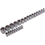 Набор инструментов, 1/2",3/8", 1/4", CrV, 142 предм. STELS 14107