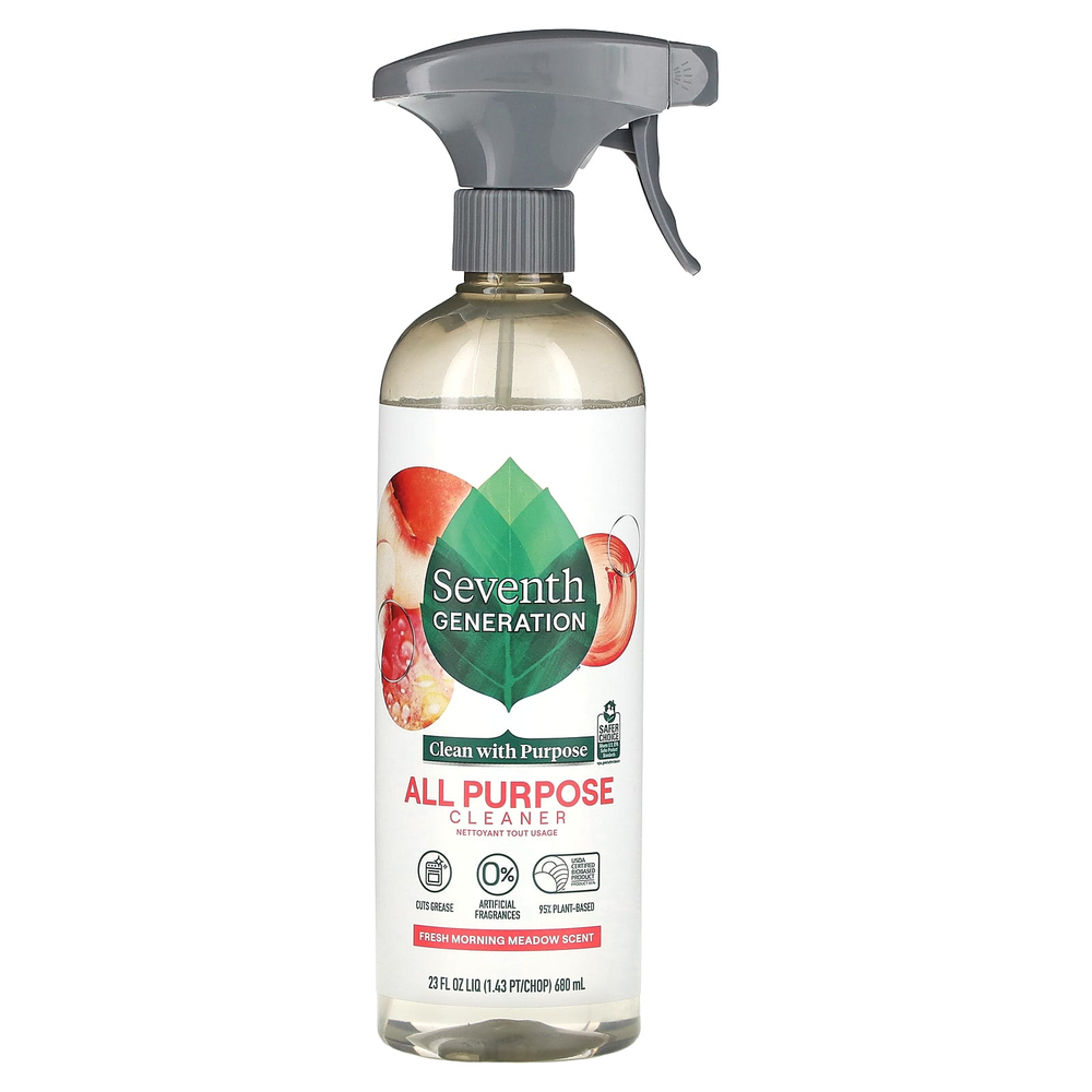 Seventh Generation, Универсальное очищающее средство, Fresh Morning Meadow, 680 мл (23 жидк. унц.)