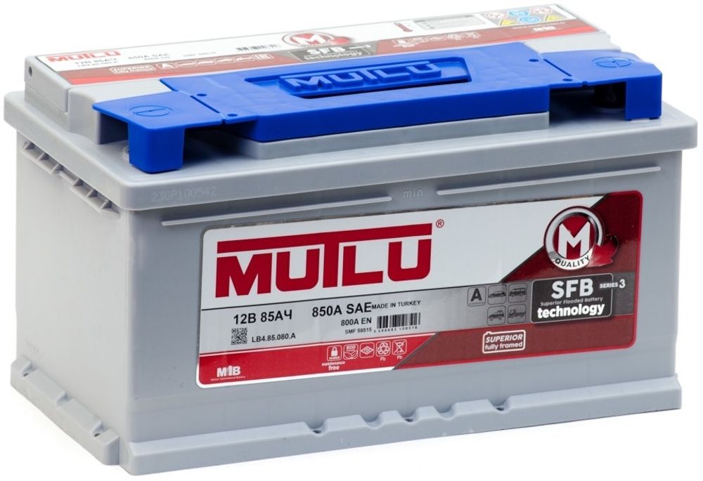 MUTLU 6СТ- 85 ( низкий ) аккумулятор MUTLU 6СТ- 85 ( низкий ) аккумулятор
