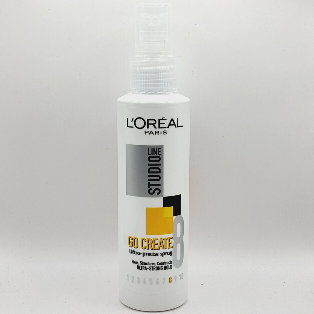 Спрей для укладки Studio Line Go Create Ultra-Precise Spray ультрамощный , 8/10 150 мл (Из Финляндии)