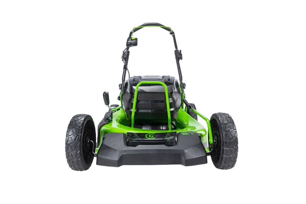 Аккумуляторная газонокосилка Greenworks GC82HPLM51, 82v, 51 см, (2518907UB), с аккумулятором 5 А·ч и зарядным устройством