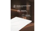 Керамический стол Woodville Вейв 160(220)х89х75 белый мрамор snow white, черный, ножки черные
