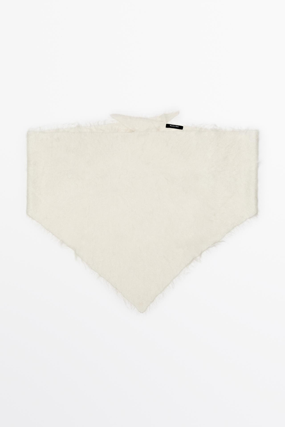 Massimo Dutti Бандана из 100% кашемира, кремовый