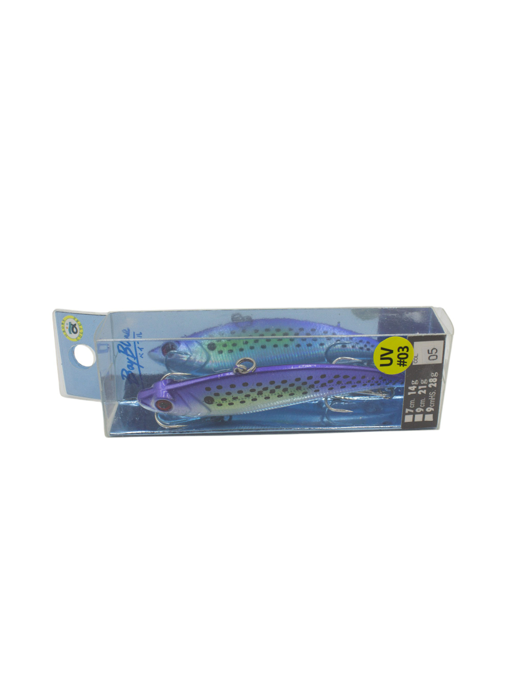 Раттлин Grows Culture Bay Blue HS90/ 90мм, 28гр, цвет UV#03 на щуку, окуня, судака