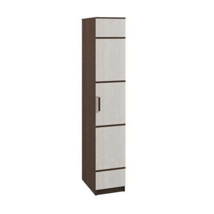 Пенал Лотос современный компактный 40×220×60 Альбина