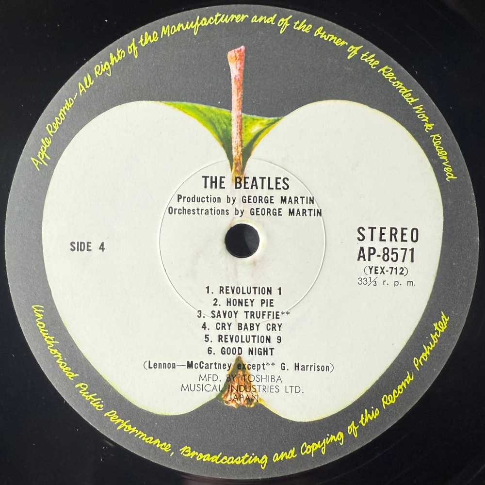 The Beatles – The Beatles 2LP (Япония 1972г.)