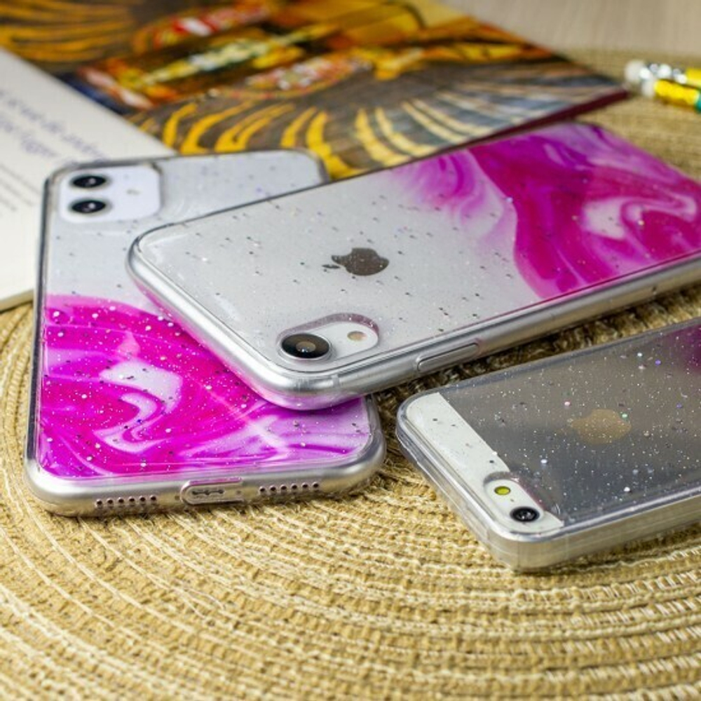 Силиконовый чехол Акварель для Samsung Galaxy A30, 011858