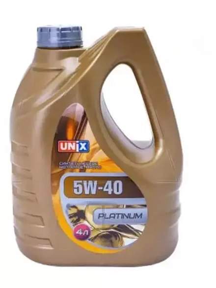 Масло UNIX 5w-40 SN CF PLATINUM син 5л