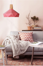 Pendant design lamp Fracture  D22 (Yellow)