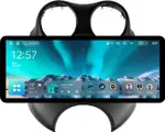 Магнитола для Nissan March K13 2010-2013 - Teyes CC4 монитор 12.3" 2K QLED + рамка 9, Android 14, Быстрейшая, Snapdragon 680, DSP, CarPlay, 4G SIM-слот