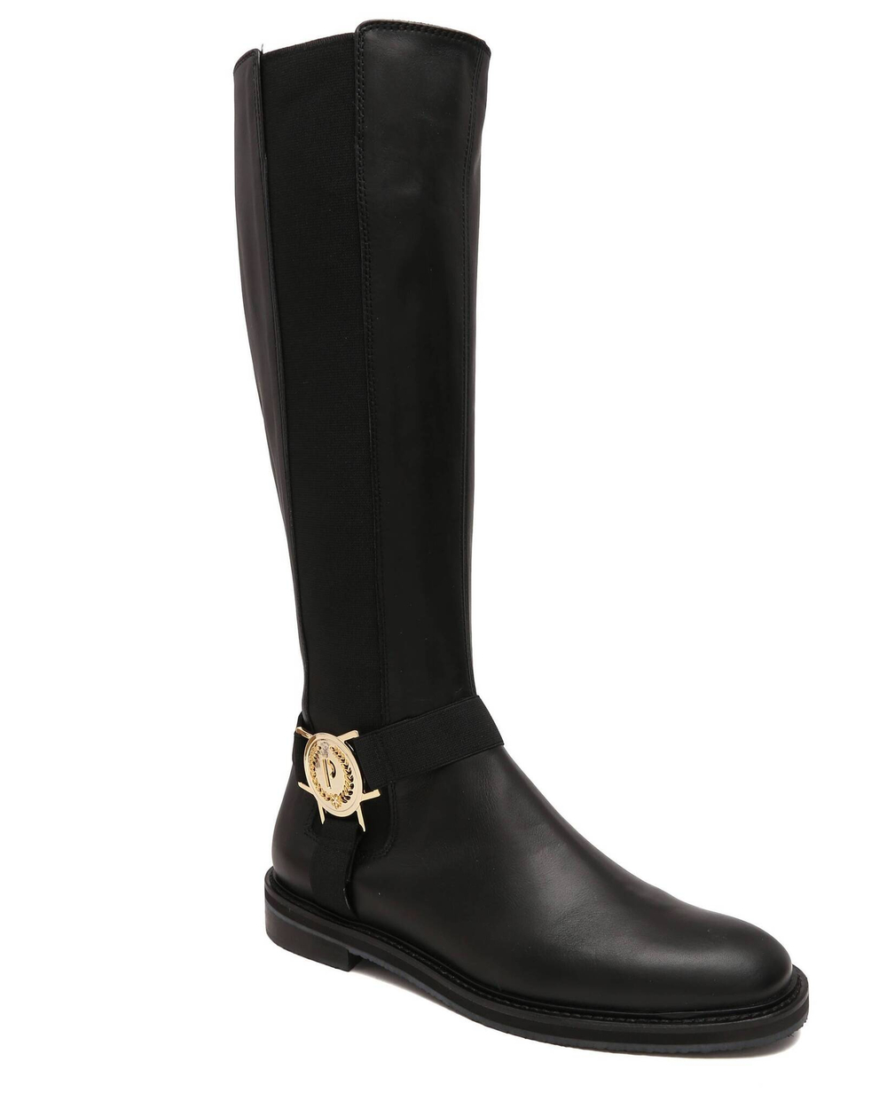 Кожаные офицерские сапоги Pollini - черный(SA26073G1FTC0)