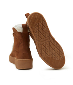 Кожаные кроссовки essential lace up warmbootie Tommy Hilfiger - коричневый(FW0FW07503)