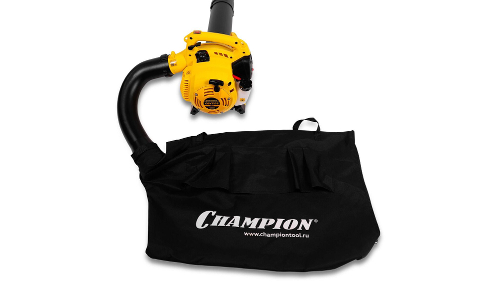 Пылесос воздуходувка измельчитель бензо Champion 0,7кВт, 50л