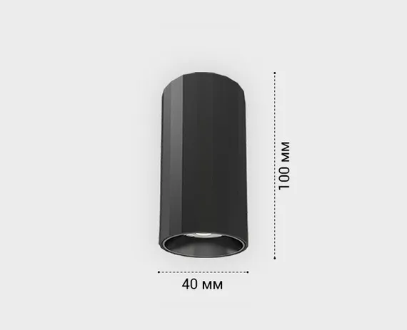 Точечный светильник IT08-8028 black 3000K Italline