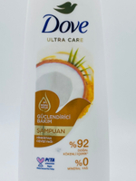Шампунь Dove Ultra Care, укрепляющий, с кокосовым и миндальным маслами, масло куркумы, 400 мл (Турция)