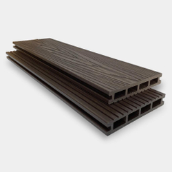 Террасная доска из ДПК Бест декинг (Best decking) комфорт 3D Тиснение/вельвет цвет: Венги