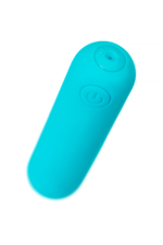Вибропуля с пультом д/у A-toys Tnim голубая 6,5 см