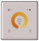 Панель-регулятора ЦТ сенсорная встраиваемая Denkirs Smart DK7200-WH