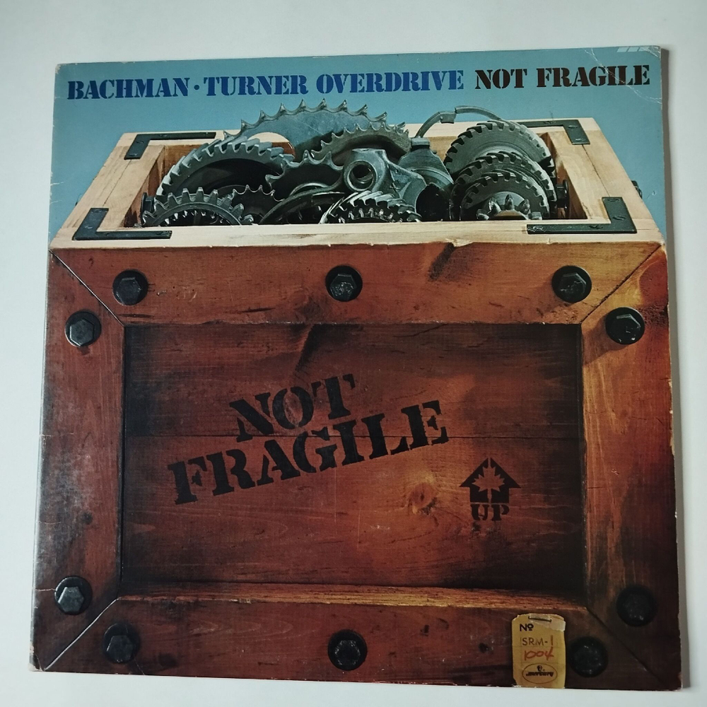 Винтажная виниловая пластинка LP Bachman Turner Overdrive Not Fragile (USA 1974)