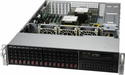Сервер Supermicro SuperServer 2U 220P-C9R noCPU (SYS-220P-C9R)