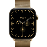 Apple Watch 12 42mm Radiant Gold Titanium / Milanese Loop