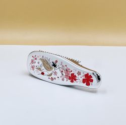 S-HEART-S Подарочный набор с расческой Scalp Brush «CRANE OF BEAUTY» и чехлом