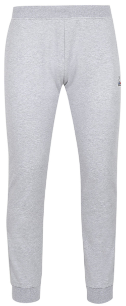 Мужские теннисные брюки Le Coq Sportif ESS Pant Slim No.2 M - светло-серый меланж