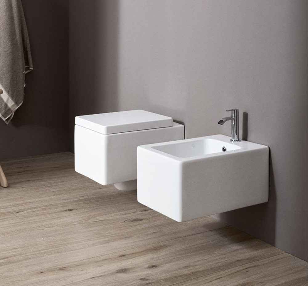 Унитаз подвесной Nic Design Cool безободковый, цвет белый глянцевый (без сиденья)
