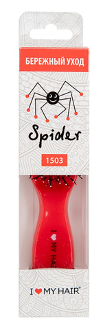 Щетка ILMH "Spider Classic" 1503 красная глянцевая S