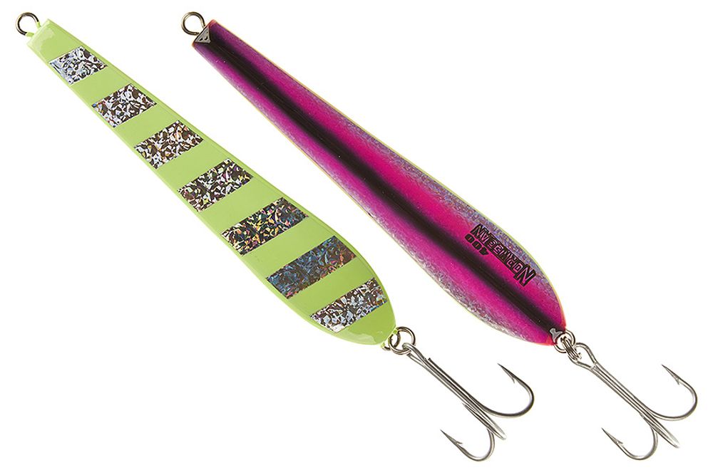 Пилькер ASARI Norwegian 400гр #04 Silver pink (Lumo Zebra)