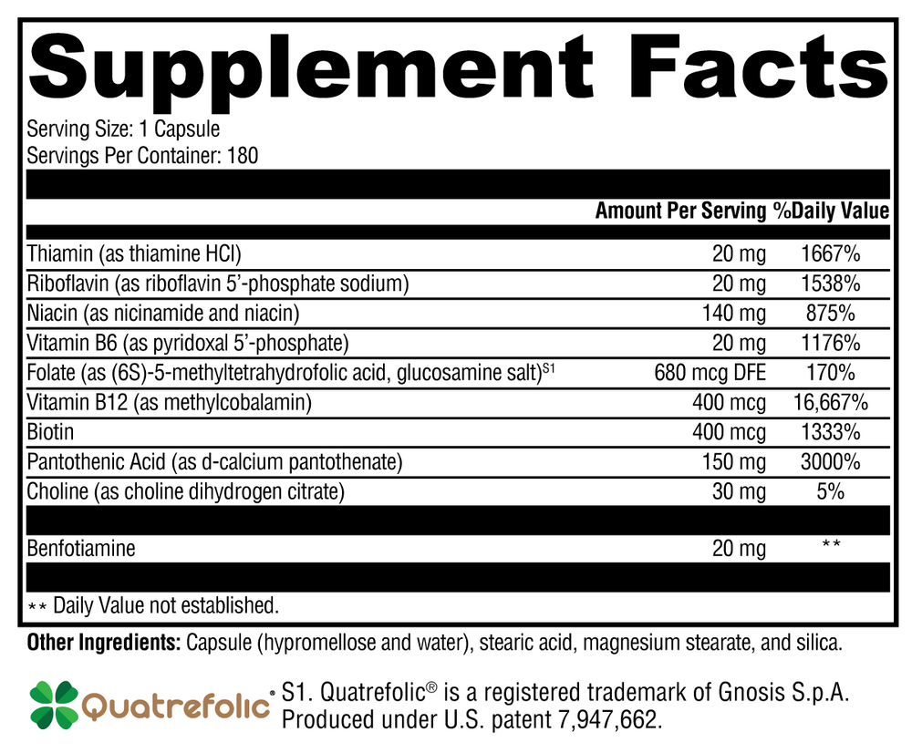 B Activ® 180 Capsules