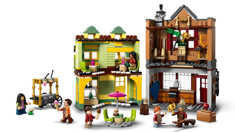 Конструктор LEGO Harry Potter 76452 Качественные принадлежности для квиддича и кафе-мороженое