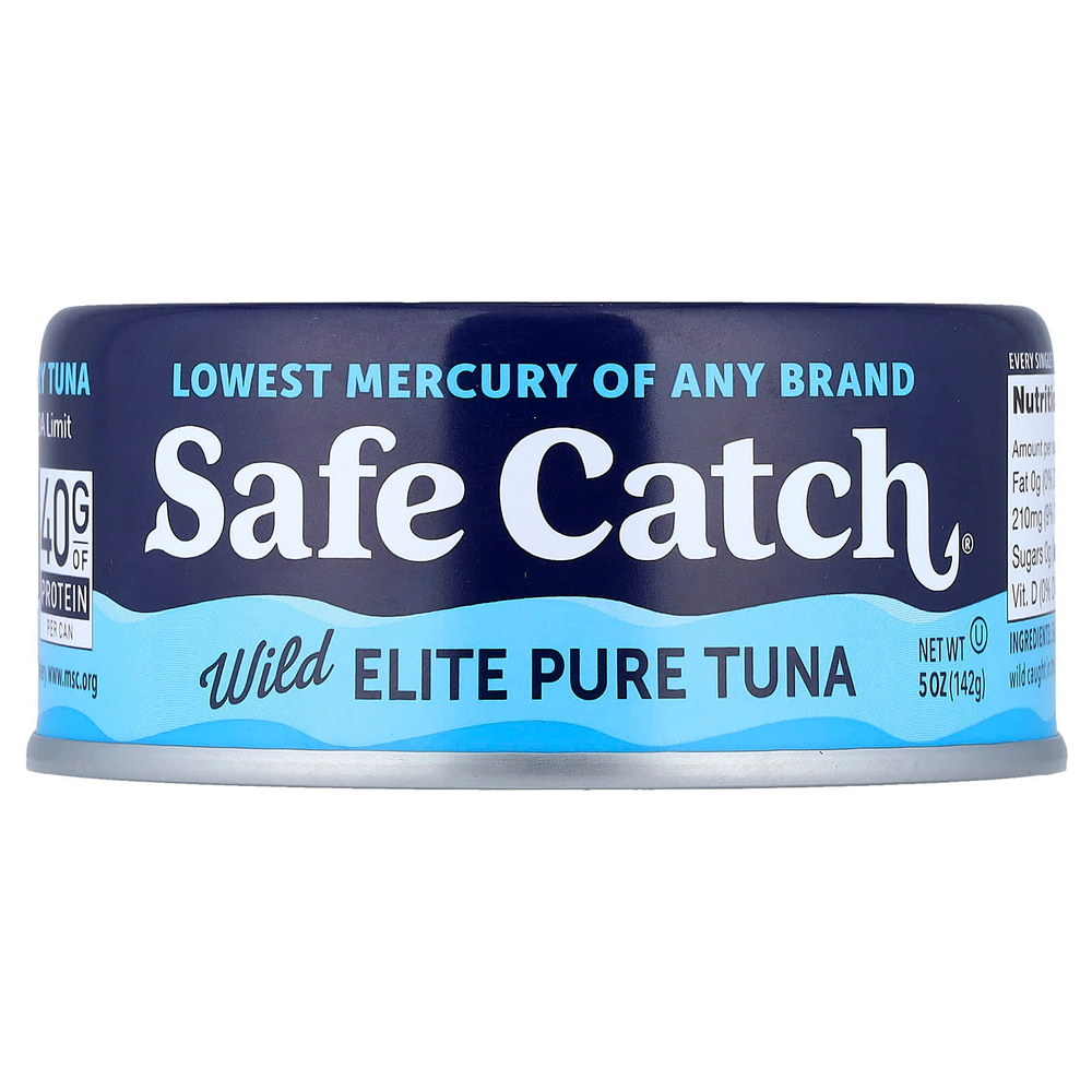 Safe Catch, Wild Elite Pure Tuna, 142 г (5 унций)