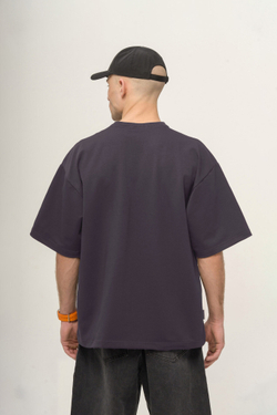 Футболка KUL'TURA OverSize "Basic" Фиолетовый