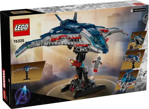 Конструктор LEGO Marvel 76325 Квинджет Мстители: Эра Альтрона