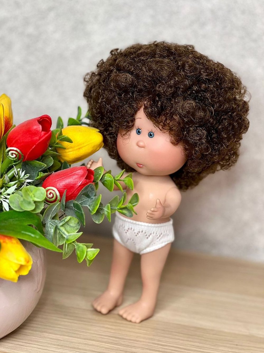 Кукла для девочки виниловая 23см Маленькая Мия без одежды (3199W8A)