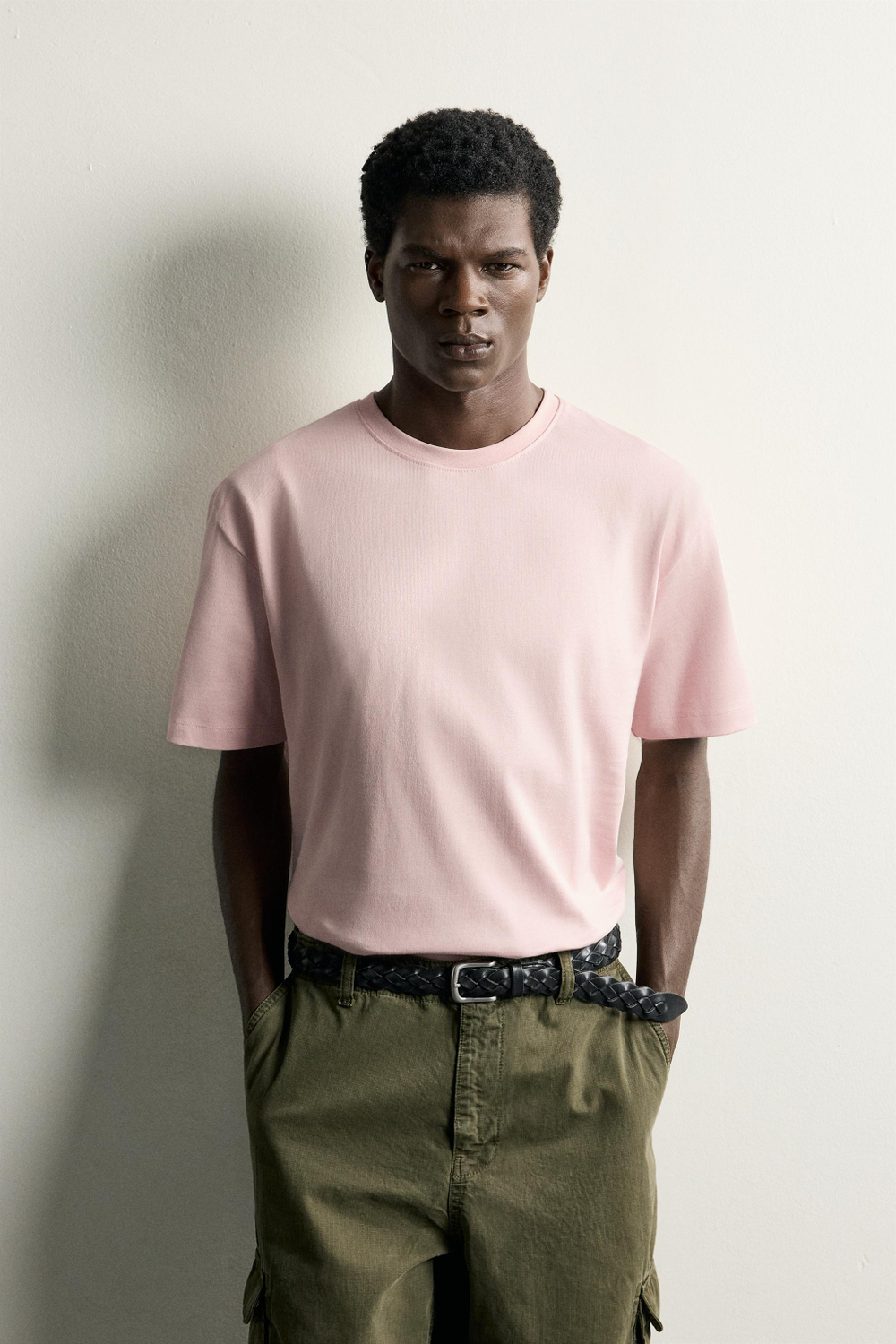 БАЗОВАЯ ФУТБОЛКА HEAVYWEIGHT /03 — ZARA